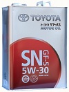   TOYOTA SAE 5W-30 SN/GF-5