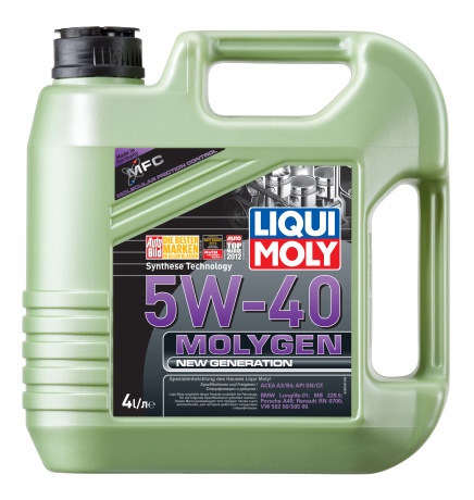 -   Molygen New Generation 5W-40 